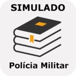 simulado polícia militar (pm) android application logo